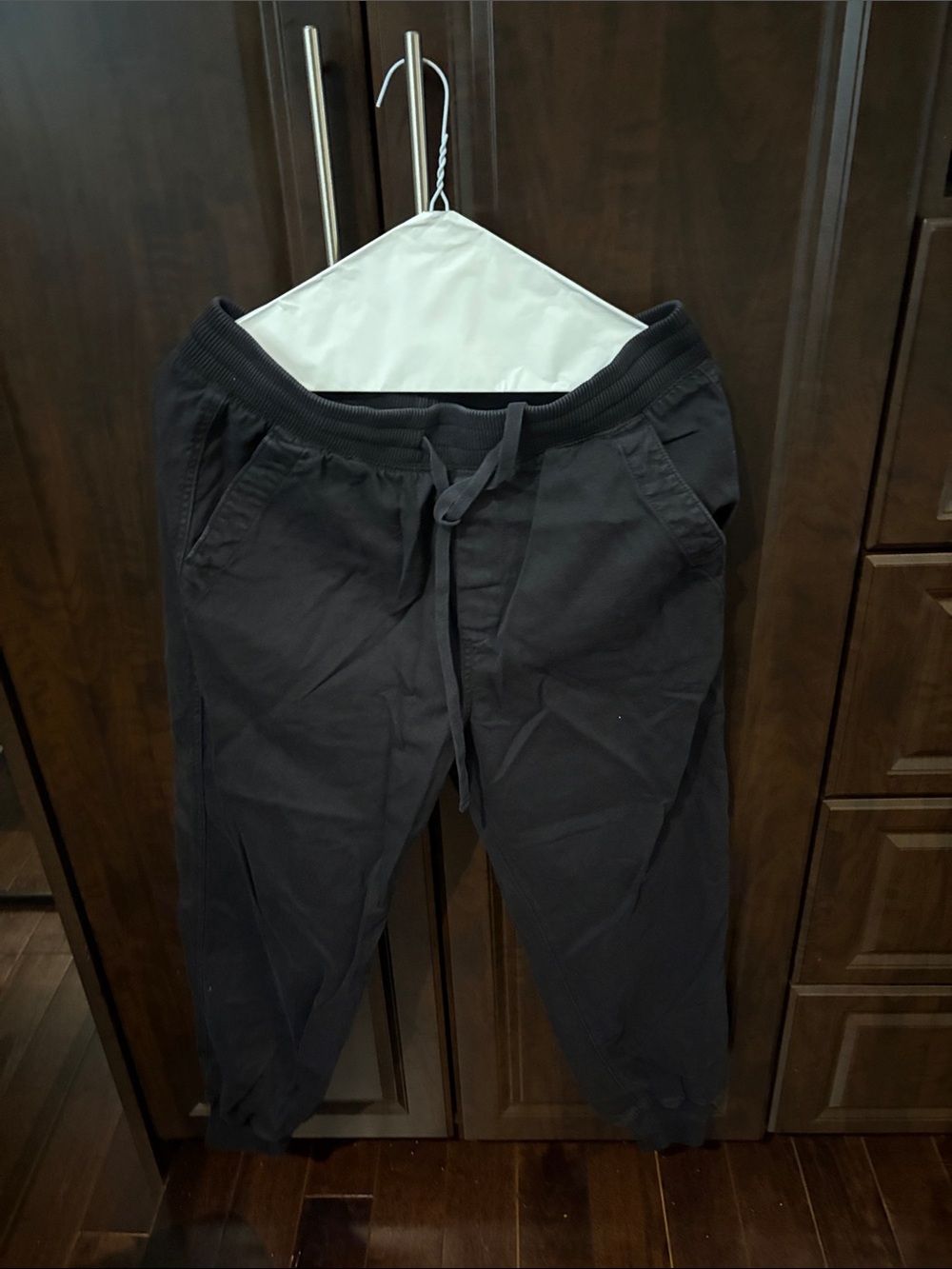 Women’s Black Drawstring Jogger Pants